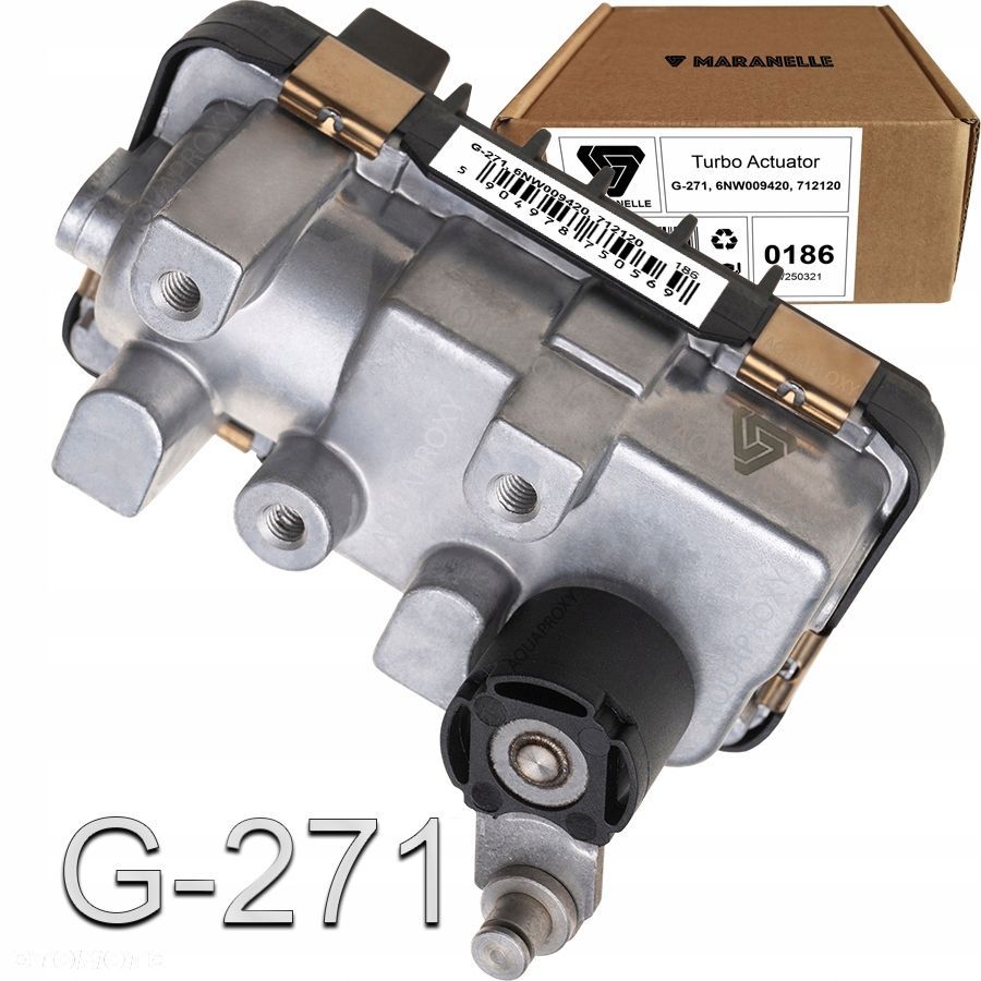 Nastawnik sterownik G-271, 6NW009420 ,712120 turbiny MERCEDES C-Klasse CLC CLK E-Klasse - 2.2 - 2