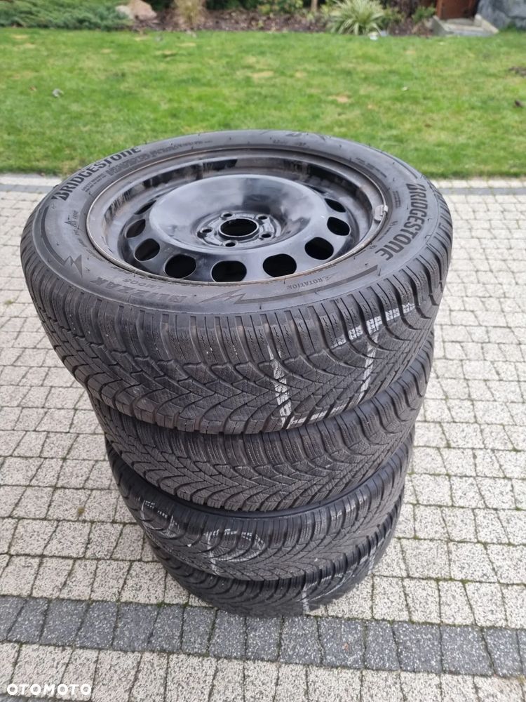 Opony zimowe na felgach stalowych 195/60/R16 - 5