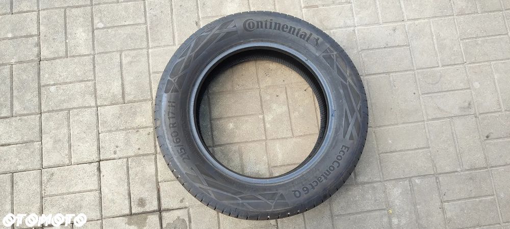 OPONY LETNIE 215/60R17 CONTINENTAL ECOCONTACT 6Q 96H (4322) LATO PRAWIE NOWE 2 SZTUKI PARA - 4