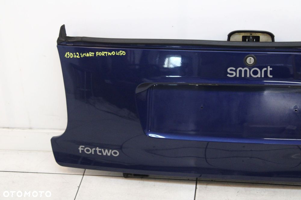 SMART FORTWO I 450 LIFT 03R- BURTA KLAPA BAGAŻNIKA TYŁ TYLNA - 2