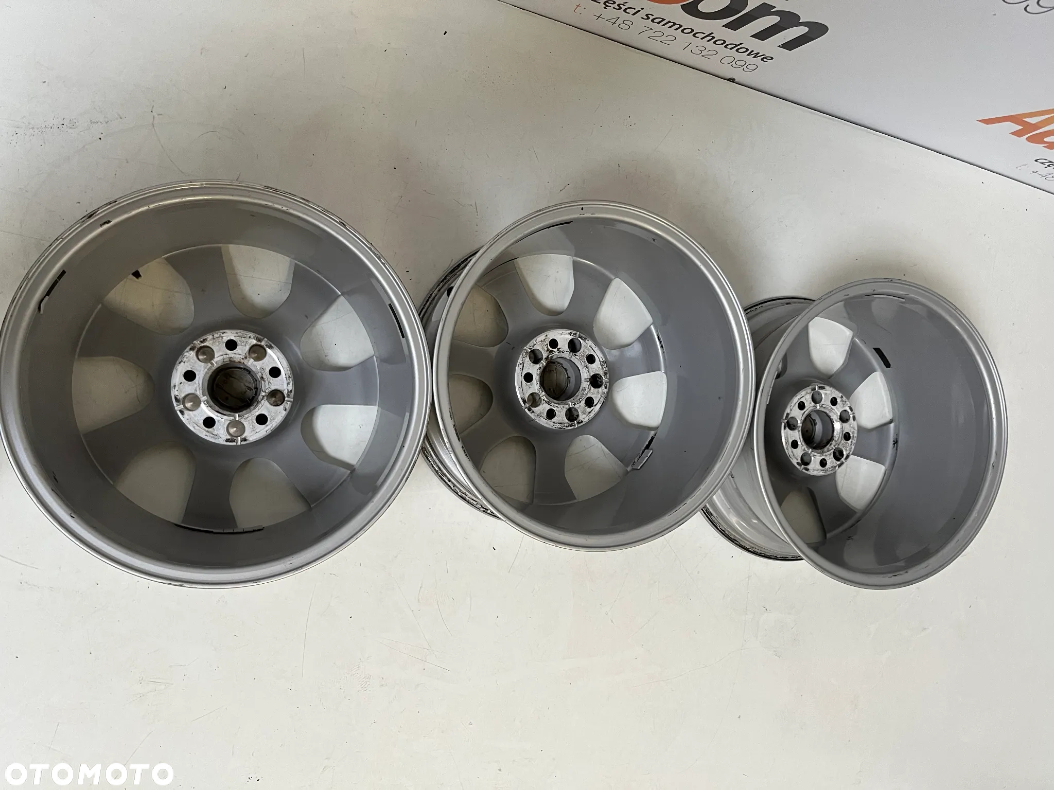 FELGI 3SZT AUDI Q5 8Jx17 ET39 FELGA ALUMINIOWA - 6
