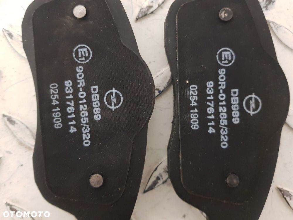 ORYGINALNE NOWE KLOCKI HAMULCOWE PRZÓD PRZEDNIE OPEL MERIVA A COMBO C CORSA 1.4 1.6   93176114 - 3