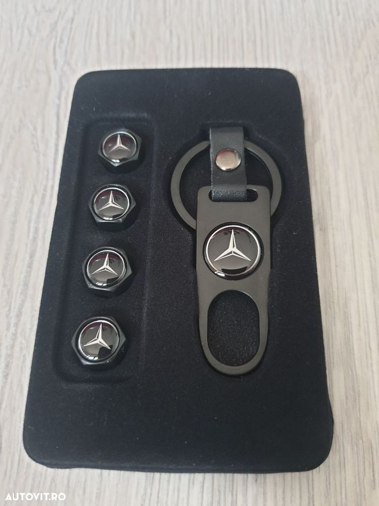 Set-Capacele-Valva-Ventil+Breloc-Mercedes-C220-E220-CLS-C-E-S-Class-ML - 3