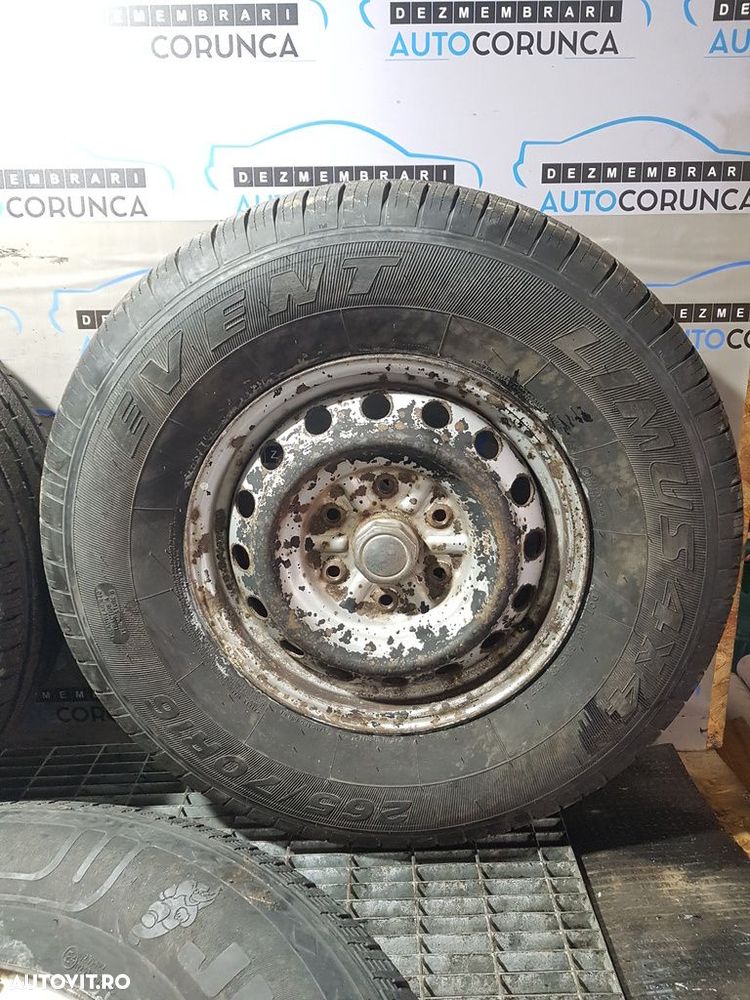 Jante aliaj Mitsubishi L200 2006 - 2010 (653) R16 +CAUCIUCURI 6*139.7 - 6