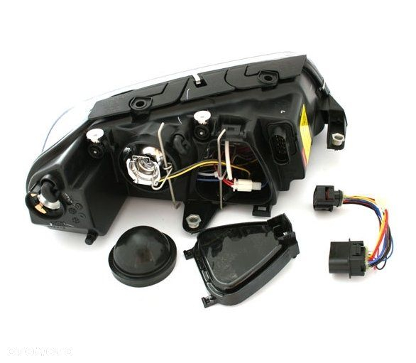 LAMPY REFLEKTORY DO VW PASSAT B5 FL 3BG Od 2000 DO 2005 Roku RINGI SOCZEWKI - 3