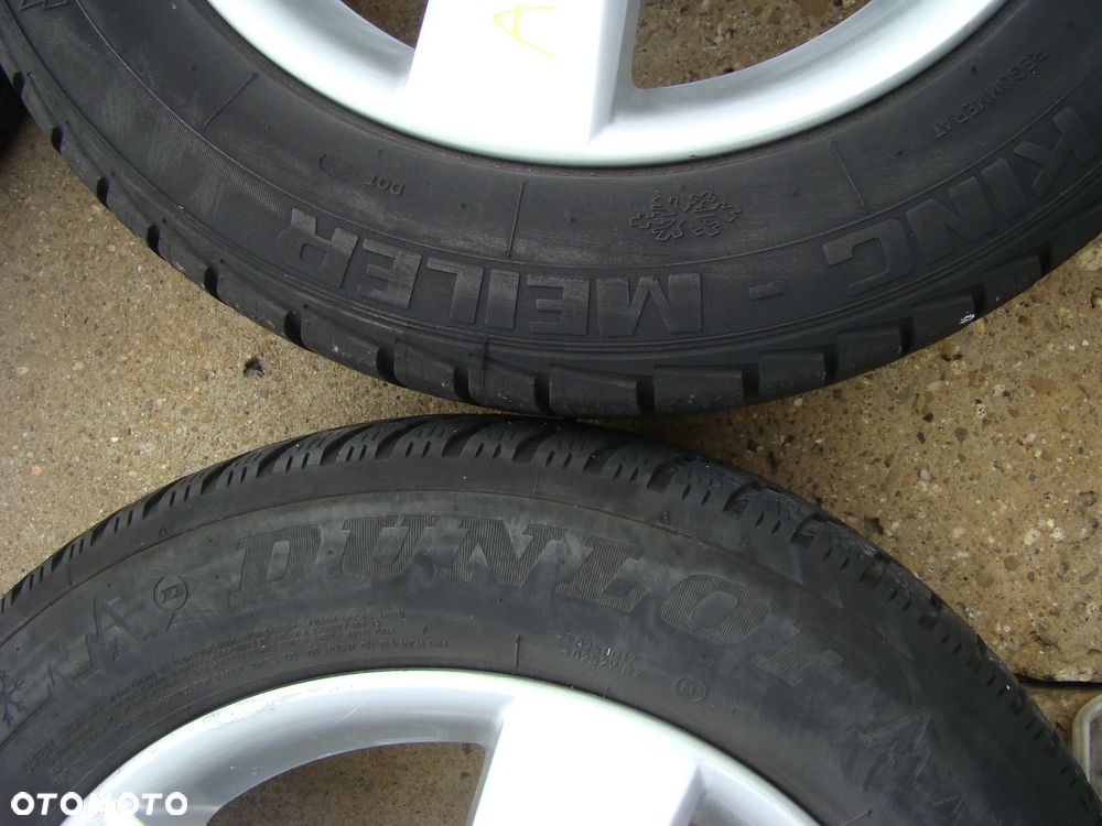 a58 5x112 VW Golf V VI VII Plus Jetta Touran Caddy Sharan 6,5jx16 opony zima - 8