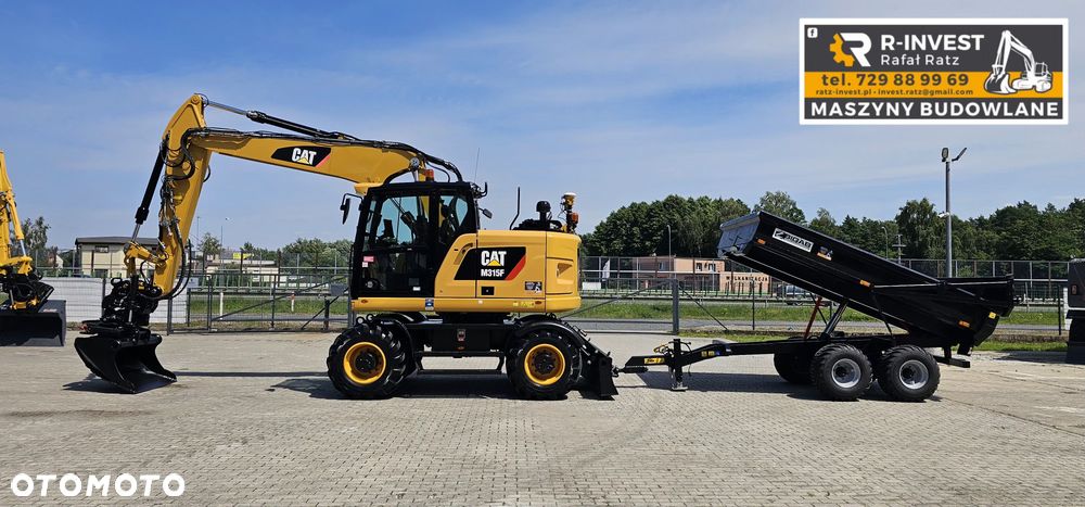 Caterpillar M315F (315F, M314F, M317F) TRIMBLE ROTOTILT TRS10 PRZYCZEPA - 1