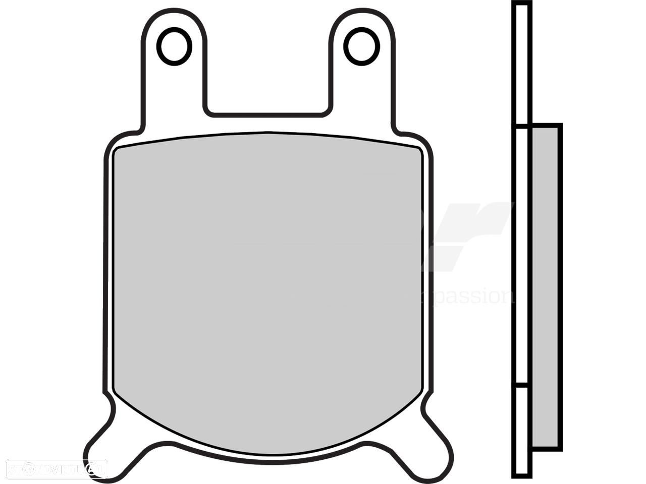 07gr0204 - pastilhas de travão orgânicas brembo 07gr0204 - 1