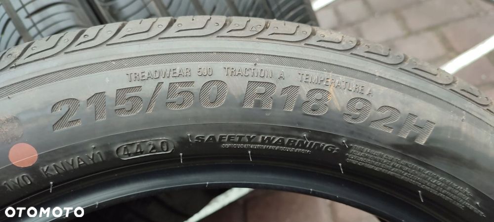 Opony Letnie Kumho Solus TA31 215/50/18 92H 2020r 4x7,2-7,8mm Bdb Komplet - 13
