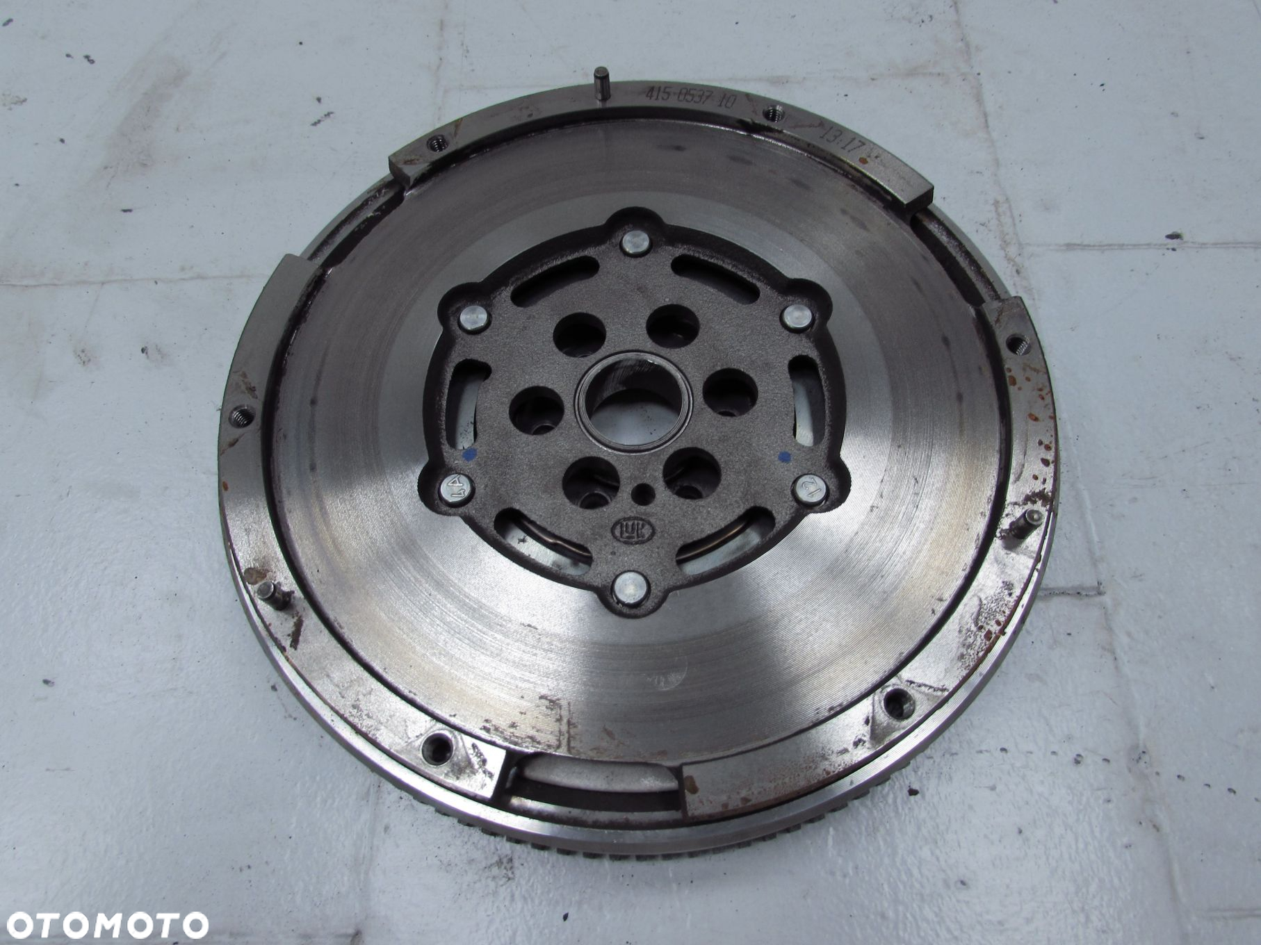 VOLVO PEUGEOT 1.6 D2 E-HDI 09-16 SPRZEGLO KOLO DWUMASOWE TARCZA 8MM DOCISK 415053710 - 2