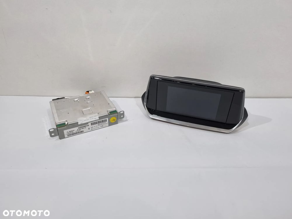 PEUGEOT 208 II 2008 II WYŚWIETLACZ MODUŁ MULTIMEDIA RADIO NAWIGACJA 9833499780 983812968000 - 1