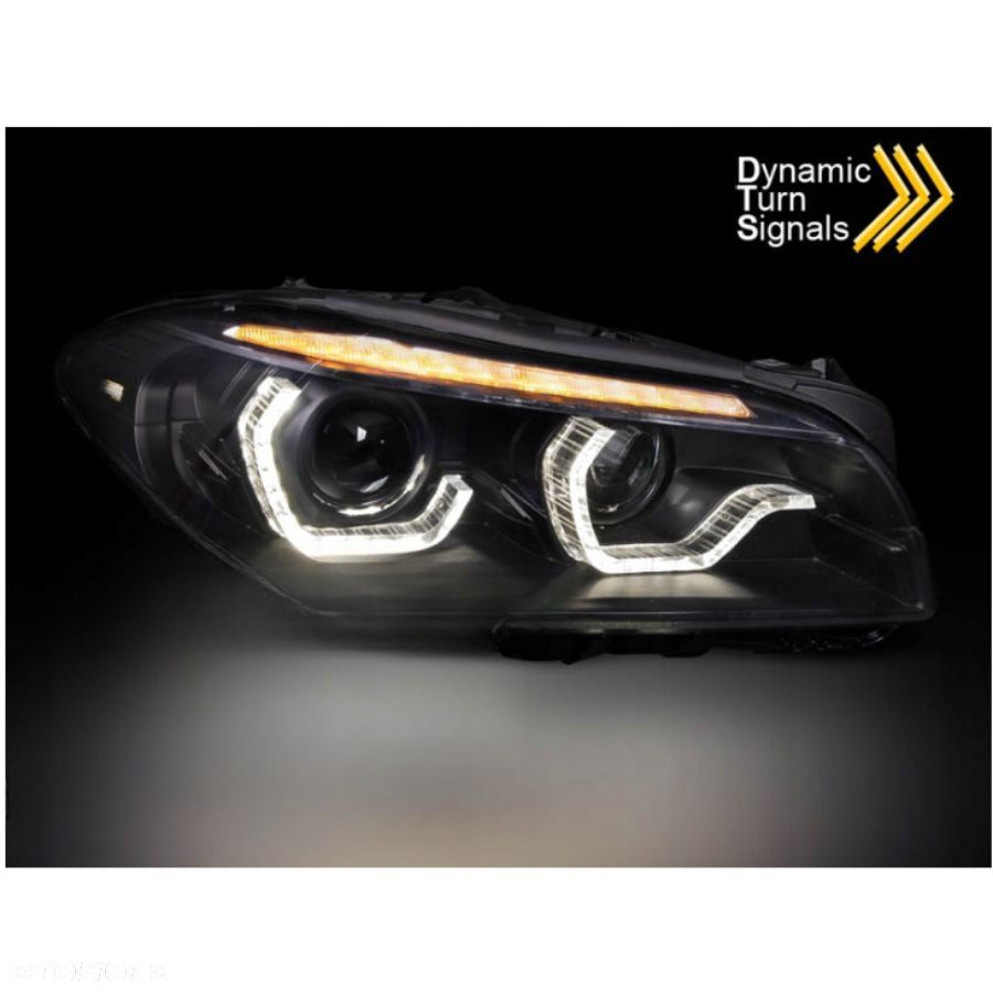 LAMPY BMW F10 F11 10- LED DO JAZDY DZIENNEJ XENON - 3