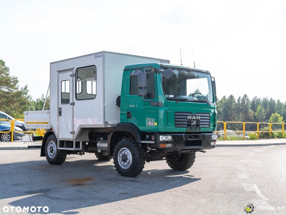MAN TGM 13.240 4x4 BL Brygadówka Kamper Przewóz Osób - 10