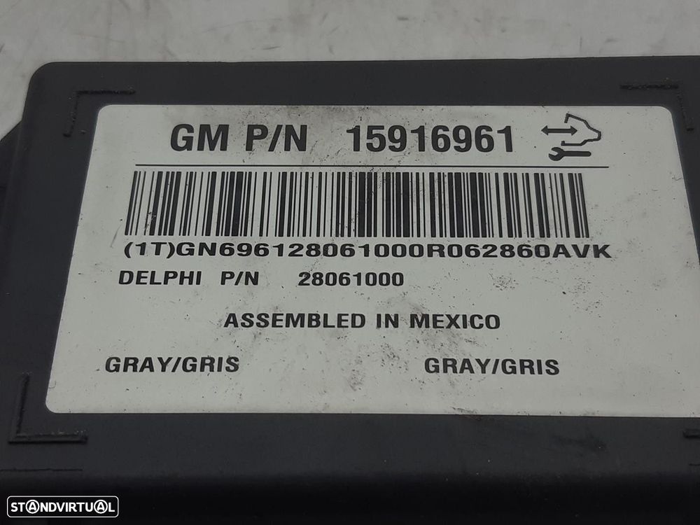 MODULO ELECTRONICO CHEVROLET CAPTIVA 2007 -15916961 - 3