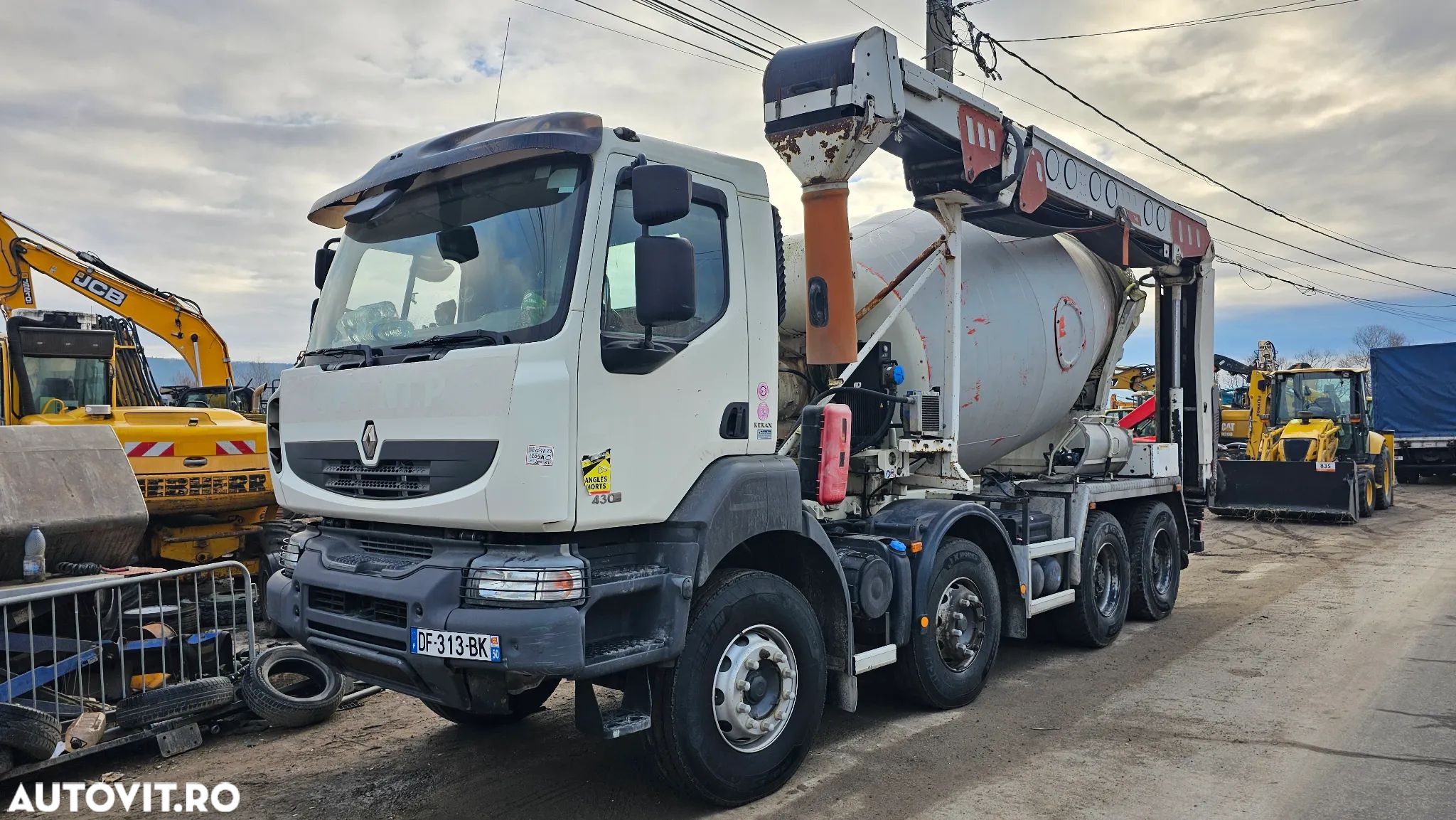 Renault Kerax  430, 8x4 Autobetonieră cu banda - 1