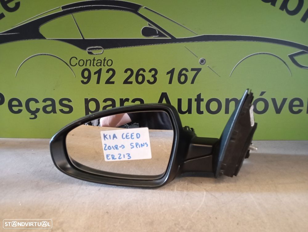KIA CEED ESPELHO RETROVISOR ESQUERDO - ER213 - 1