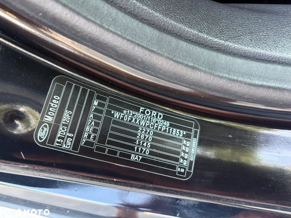 Ford Mondeo 1.5 TDCi Ambiente - 9