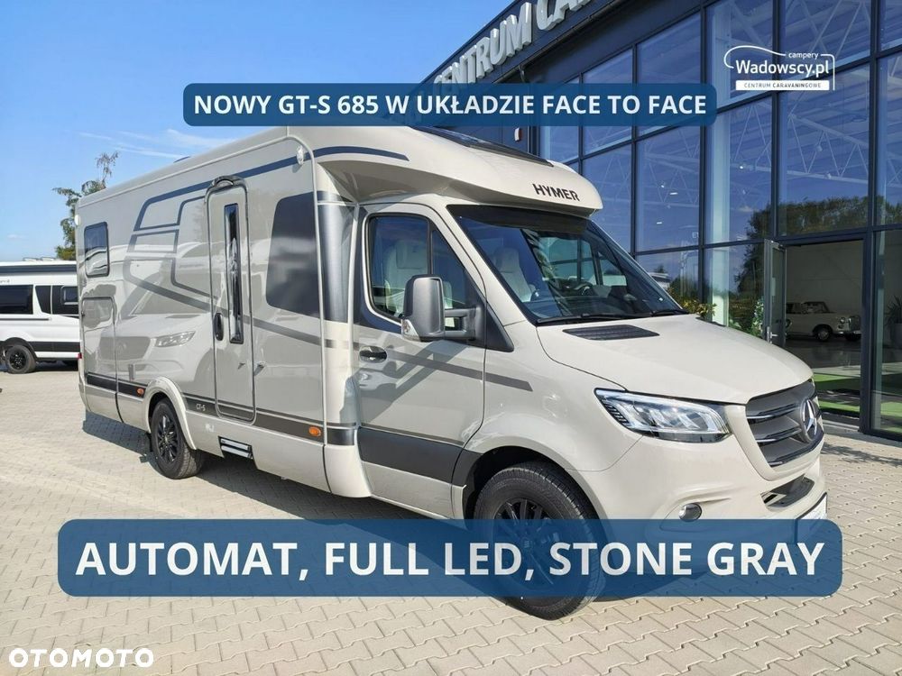 Hymer-Eriba GT-S 685 - Już dostępny Polsce w układzie FACE to FACE!