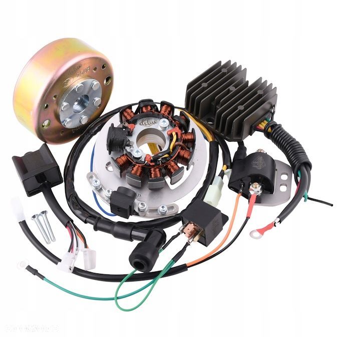 zapłon bezstykowy cdi elektroniczny 12v mz ts 250 kpl delux bezstrykowy - 1