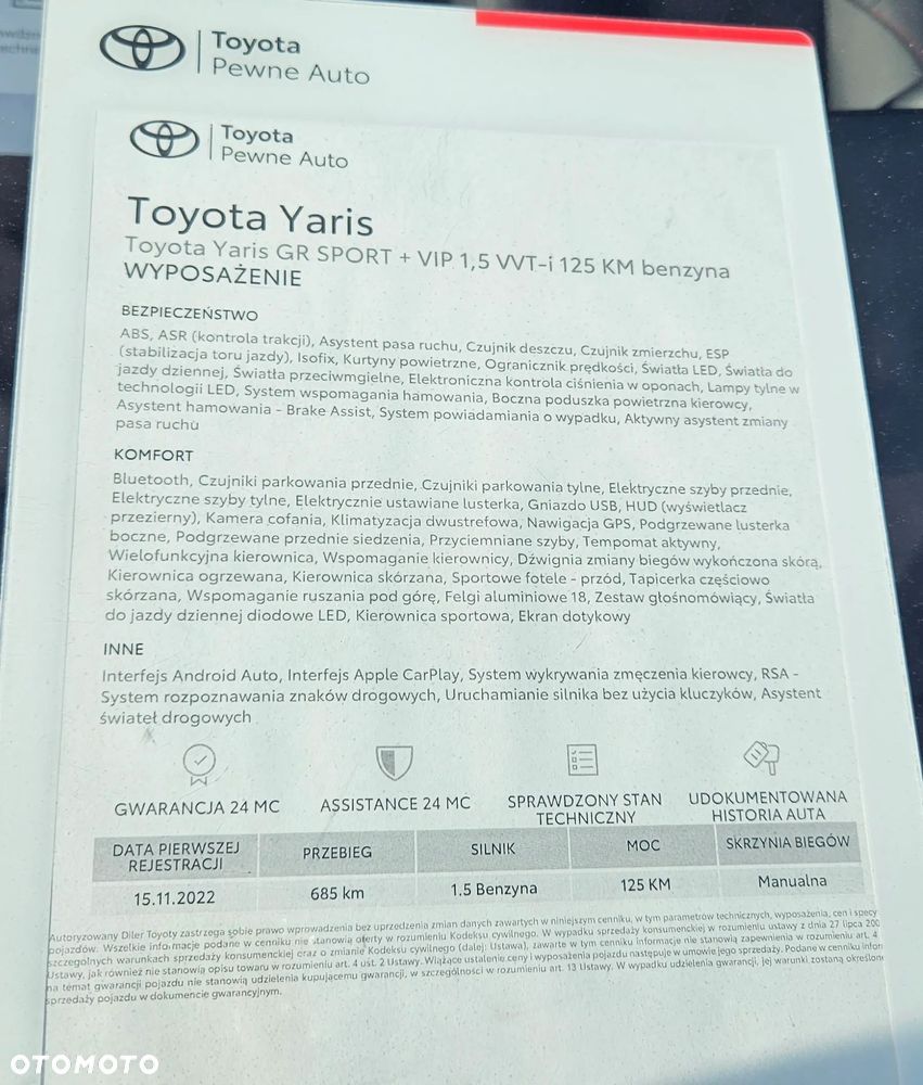 Toyota Yaris 1.5 Comfort - 15
