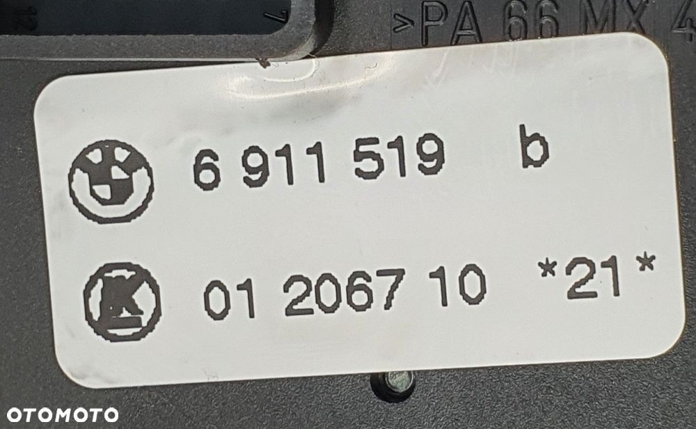 PRZEŁĄCZNIK WYCIERACZEK BMW 7 E65 6911519 - 5