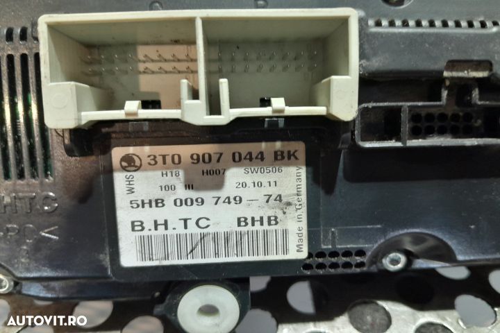 Comanda AC 3T0907044BK 3T0907044BK Skoda Octavia 2 [facelift] [2008 - - 4