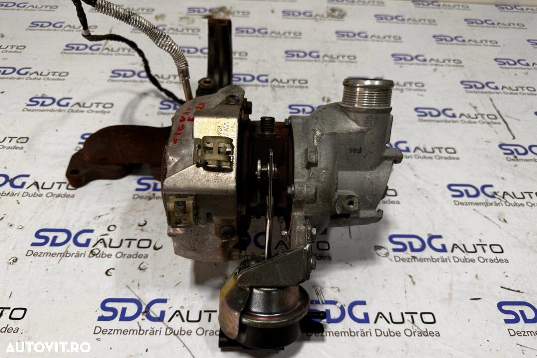 Turbo / turbina 04L253010T/V250 Volkswagen Tiguan 2.0 2016 - 2022 Euro 6 - 1