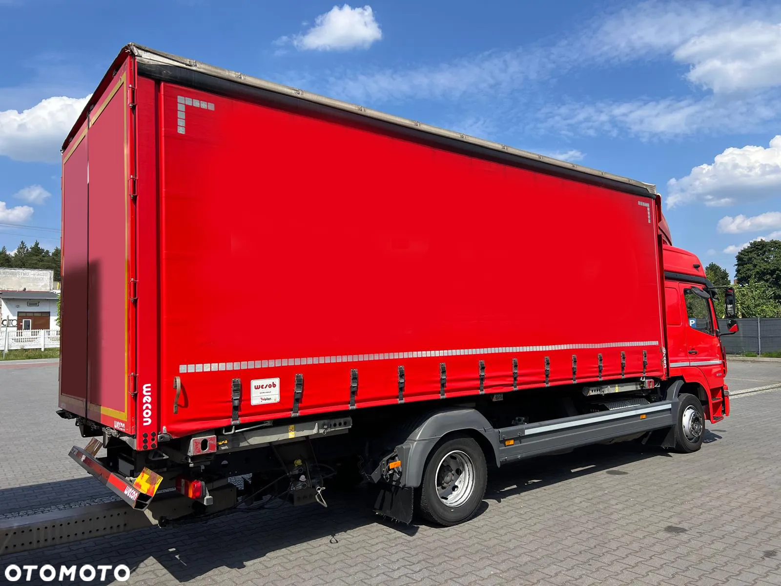 Mercedes-Benz ATEGO 1227 EURO 6 BDF FIRANKA PLANDEKA WYMIENNA ZABUDOWA - 8