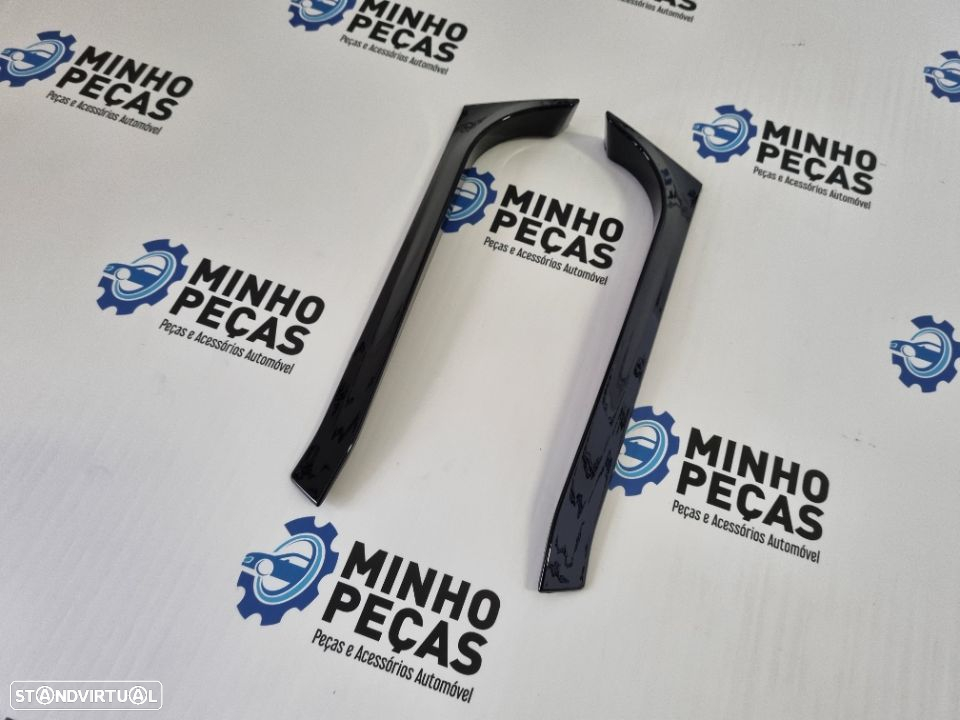 Spoiler's Laterais Porta Malas Vw Golf 6 GTI / R (2008 a 2012) Preto Brilho - 5