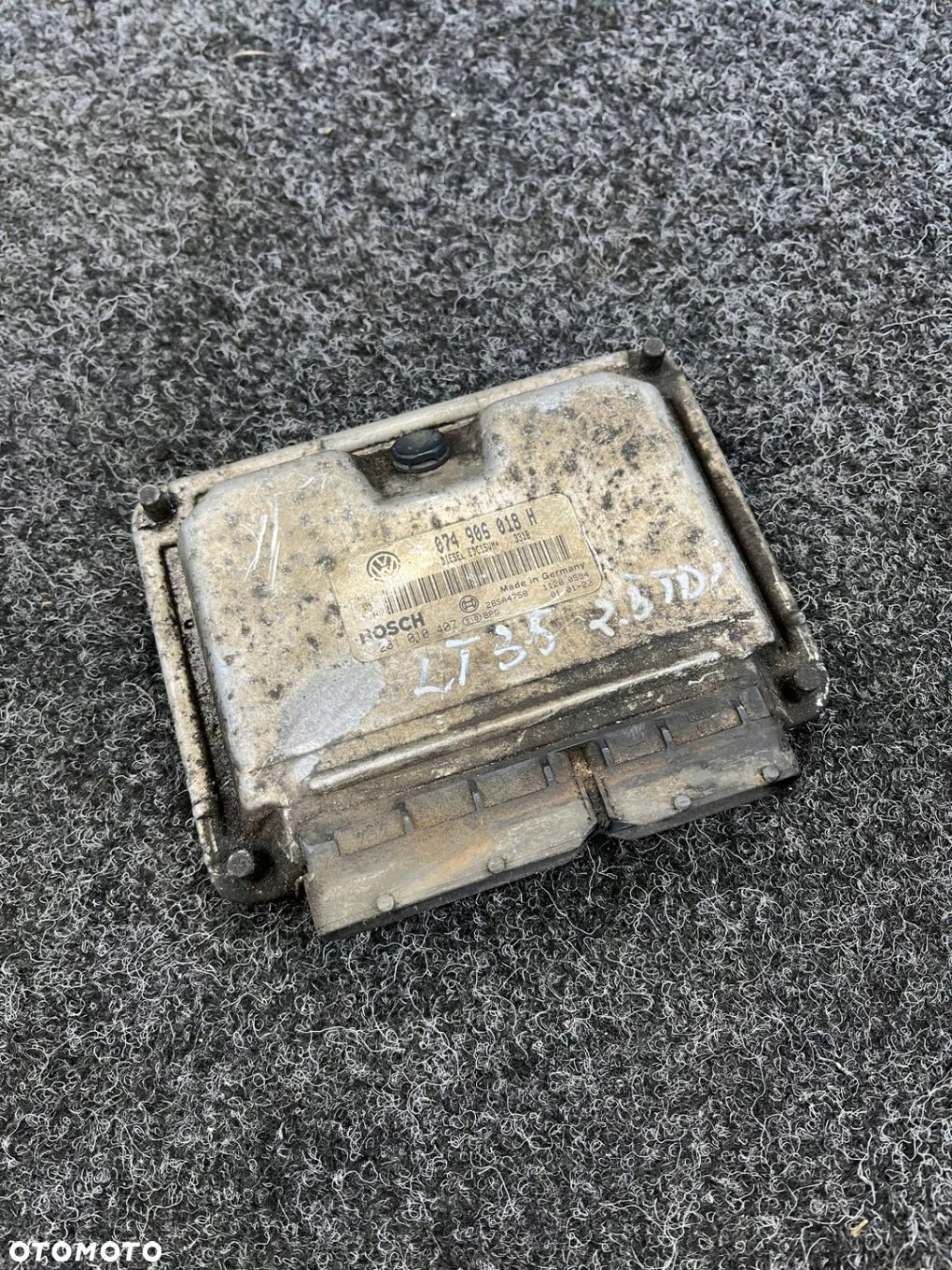 komputer sterownik silnika vw lt 35 2.5 TDI 074906018H - 1