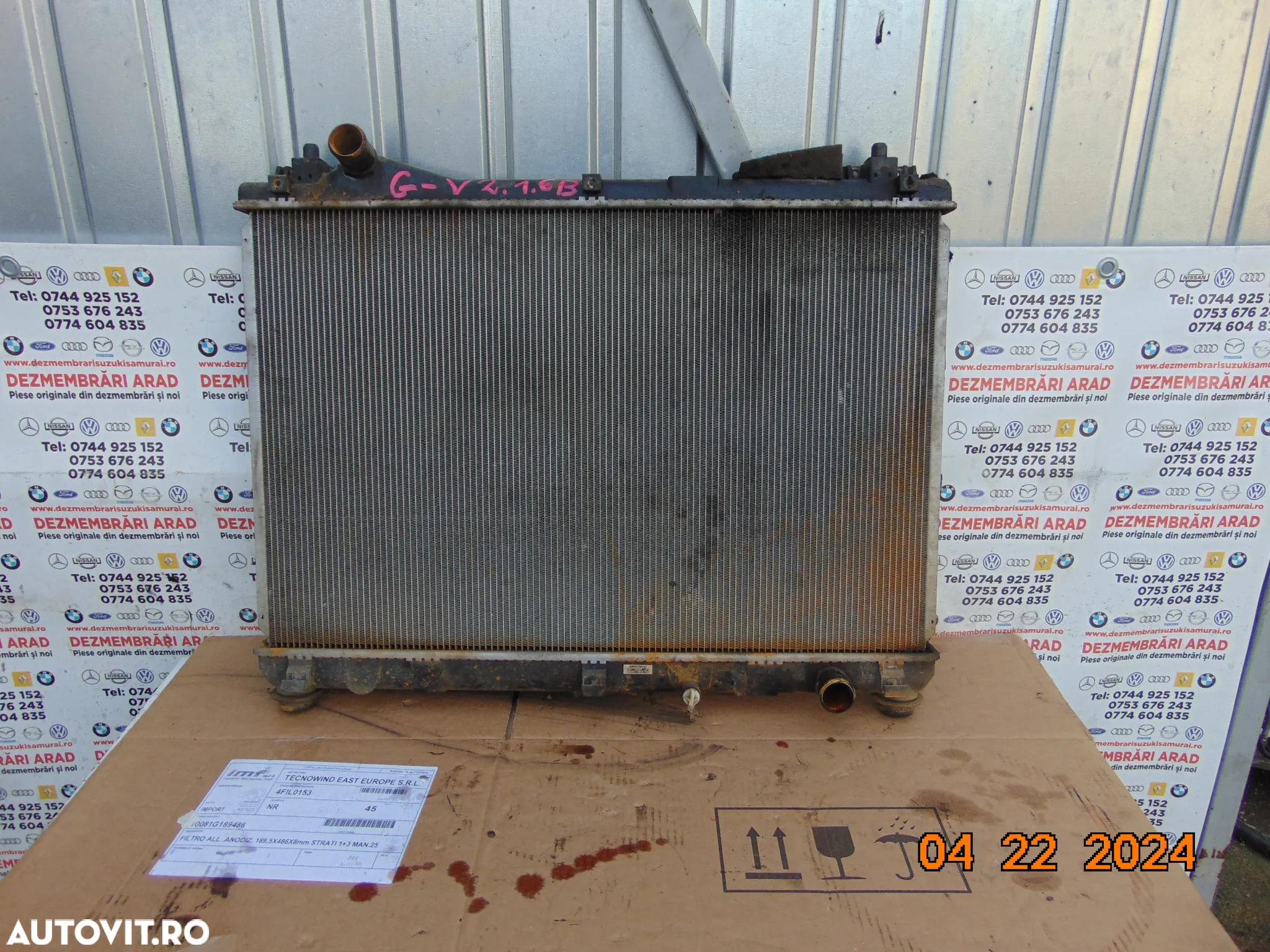 Radiator apa Suzuki Vitara 1.6 2005-2012 suzuki grand vitara 2 - 2