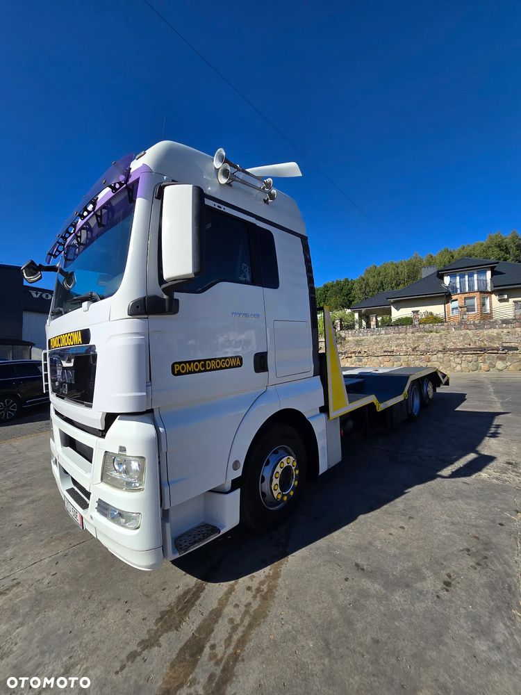 MAN tgx 25-440 6x2 laweta wciągarka całość na poduszkach - 13