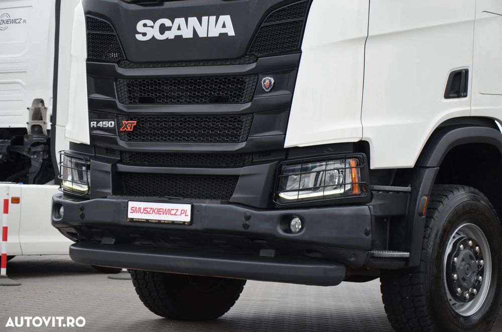 Scania Scania R 450 XT / NAPĘD NA MOSTACH / 4X4 / HYDRAULIKA / NAVI / DE 3582 - 5