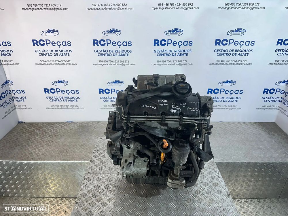 .Motor Completo VW Volkswagen 2.0 SDI 16v 75cv BDK Bosch 2003 - 2010 - 5