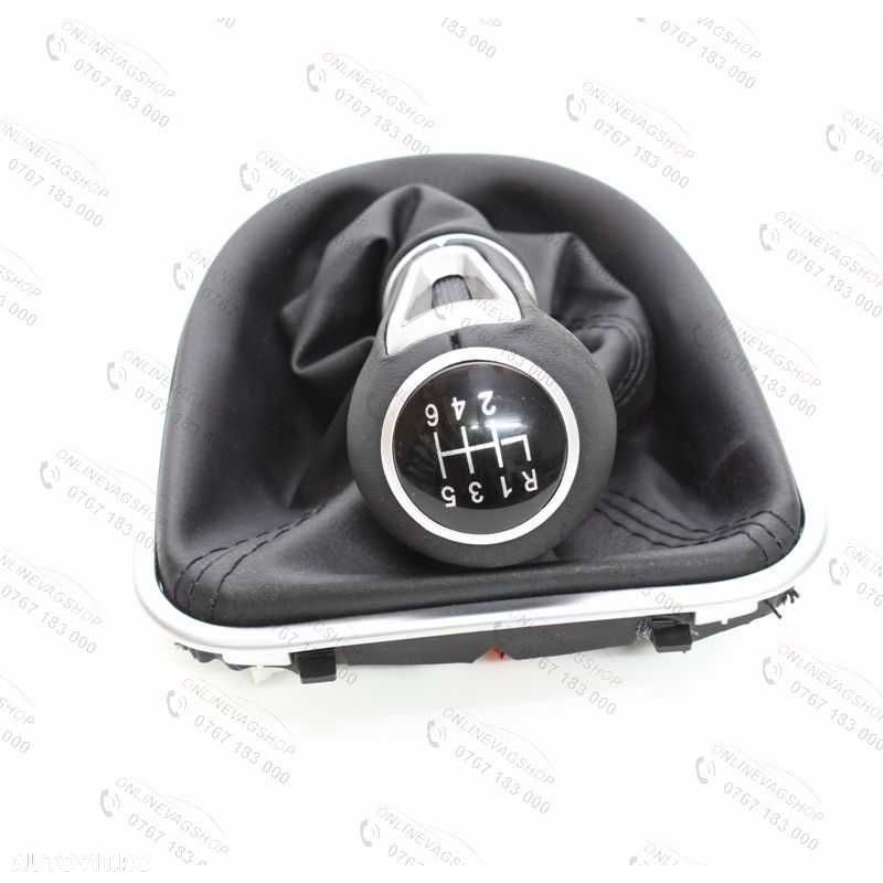 Nuca piele Seat Leon 1P, Altea, Toledo cu manson schimbator 5-6 viteze - 8