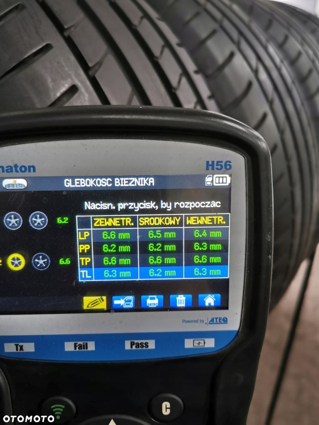 4x 195/55r16 dunlop 2017 letnie 6mm 6,5mm 3104 - 7