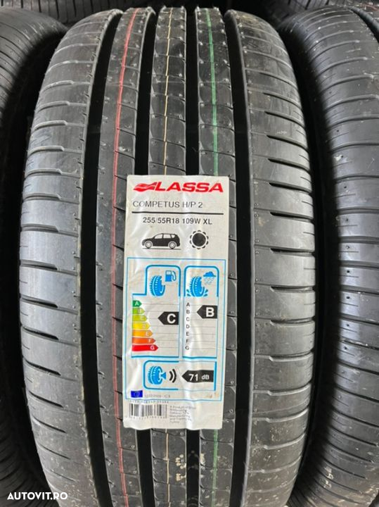 vând 4 anvelope 255/55/18 Lassa de vară noi - 2