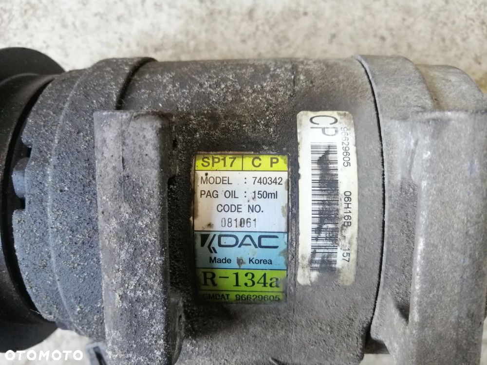 Chevrolet Antara Captiva 2.0 VCDi kompresor klimatyzacji 96861884 740342 SP17CP - 4