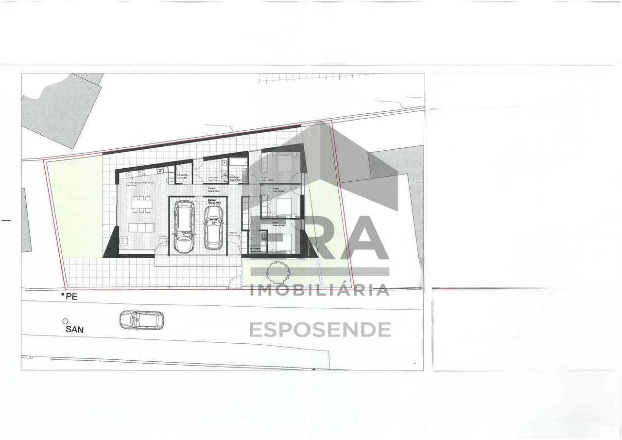 Moradia T3 térrea em projeto – S. Paio de Antas - Grande imagem: 5/5