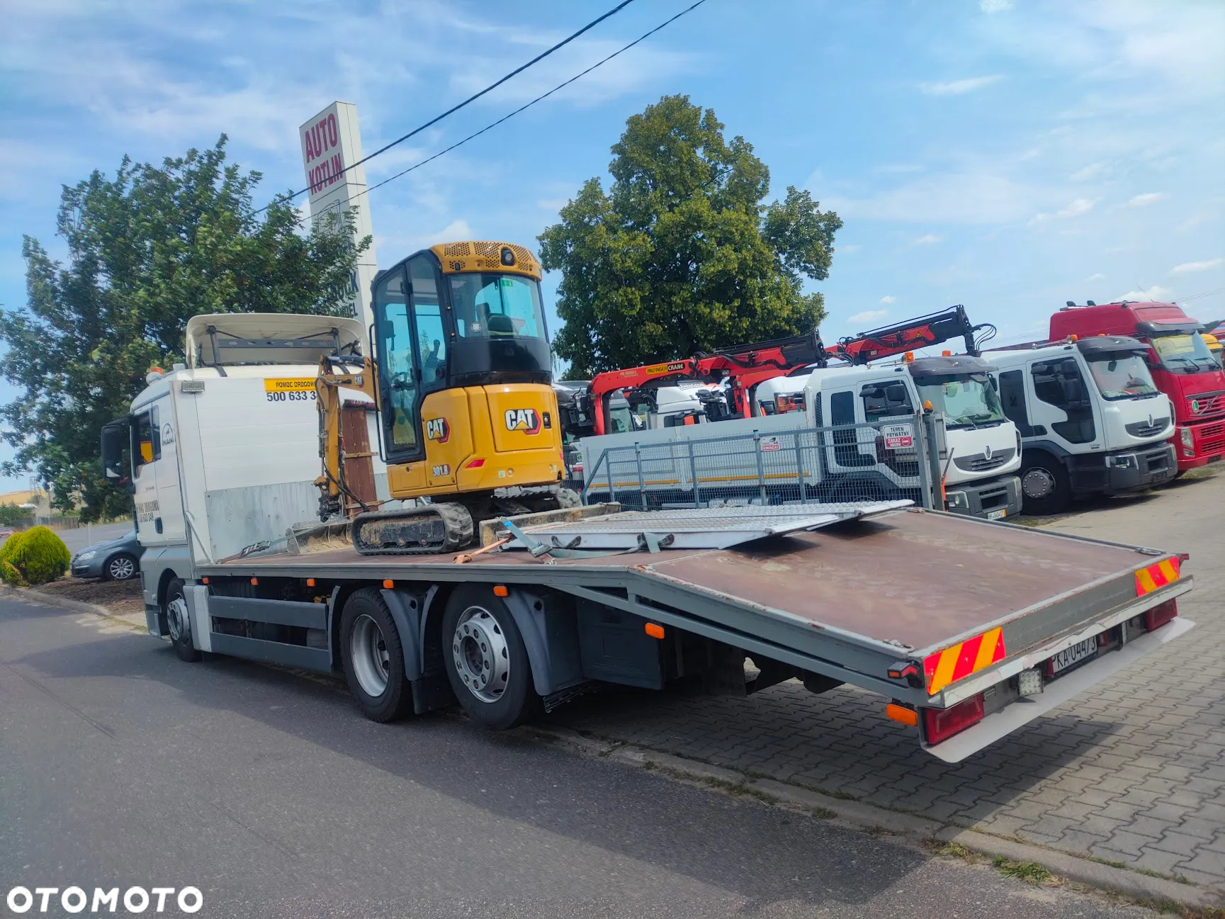MAN Man TGS ;TGX - pomoc drogowa * laweta * najazd * transport maszyn * 6x2 - 4