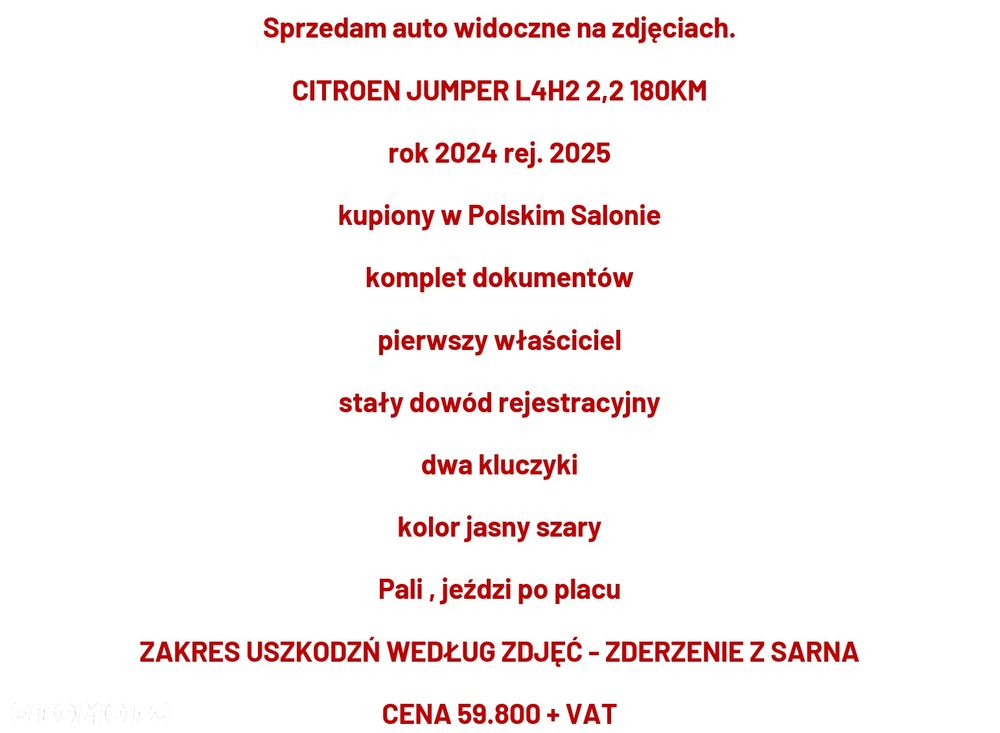 Citroën 2025 JUMPER 35 Heavy 2.2 POWER SALON POLSKA - 2