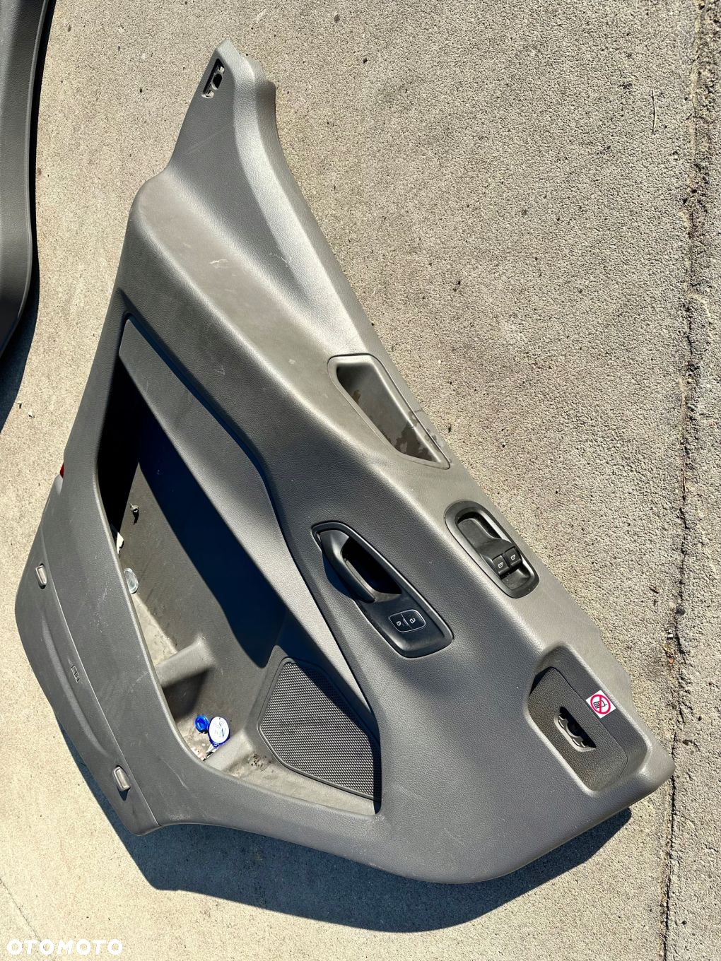 Tapicerka Drzwi Lewa Przednia Ford Transit MK8 Przełącznik szyb - 3