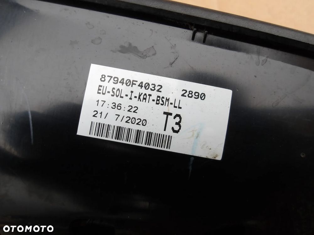 LUSTERKO LEWE KAMERA TOYOTA C-HR LIFT 87940-F4032 - 12