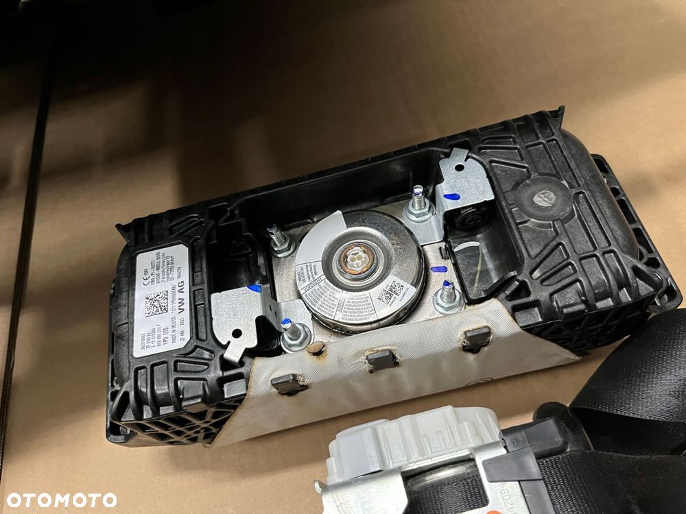 konsola audi q5 80a deska airbag pasy kokpit audi sq5 sline komplet soul - 9