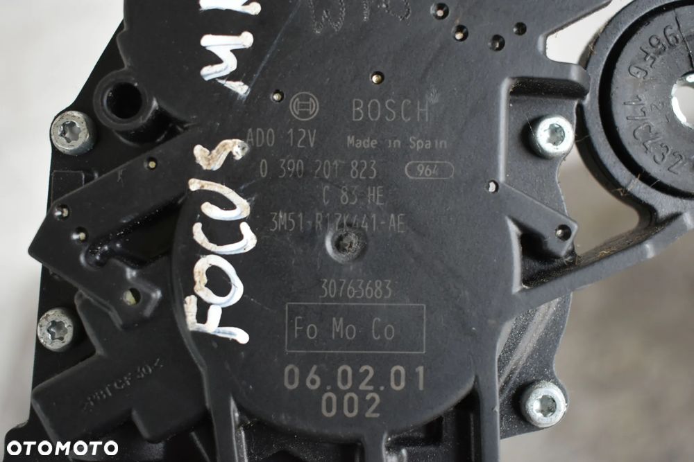 SILNIK WYCIERACZKI KLAPY TYŁ FORD FOCUS MK2 KOMBI - 2