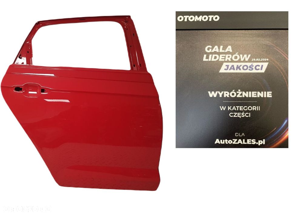 DRZWI PRAWE TYLNE PRAWA TYŁ VW POLO VI 6 2G 17-25 2G4833312E - 1