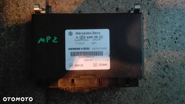 STEROWNIK KOMPUTER FR/CPC A0024460602 ACTROS MP2