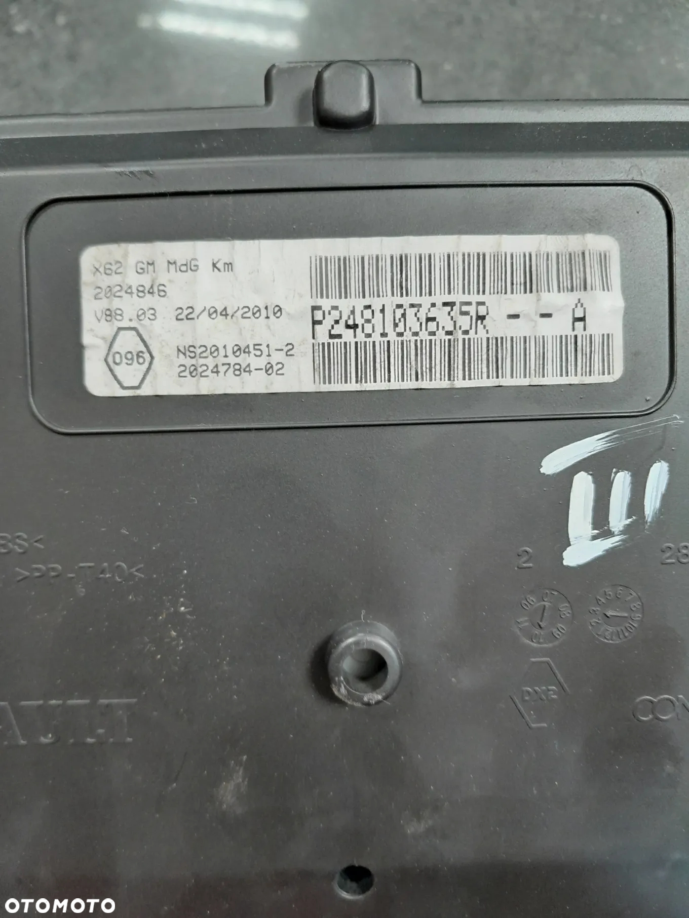 Licznik Opel Movano III P248103635R - 2