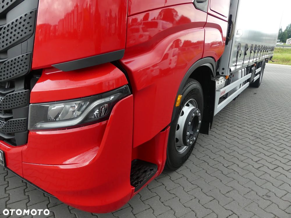 Iveco S WAY 460 / FIRANKA 8.10m / EURO 6 / KLIMATYZACJA POSTOJOWA / - 15