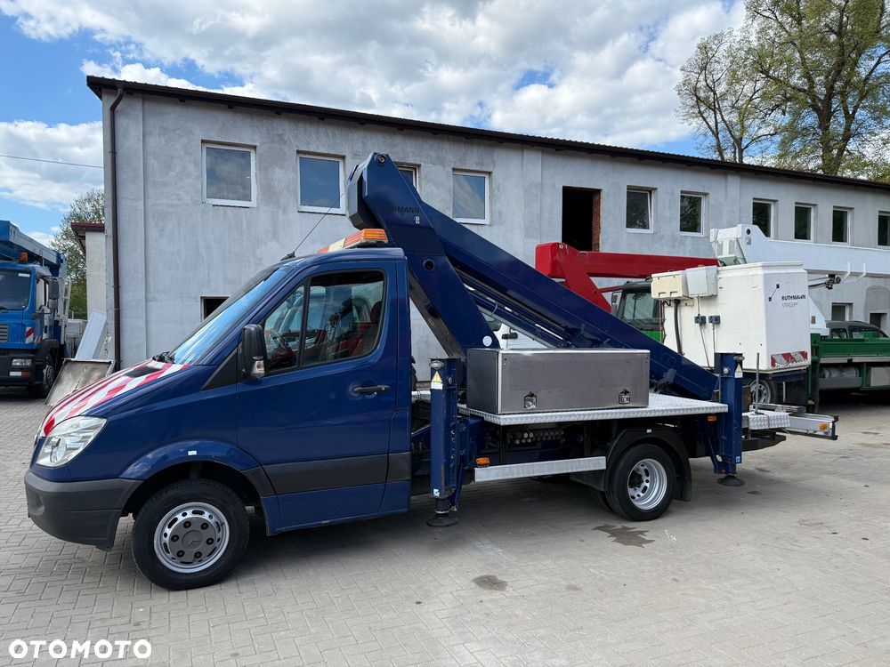 Mercedes-Benz Podnośnik Koszowy Zwyżka Izolowany Kosz Ruthmann TB180 18 metrów  14 w Bok Udt jak Wumag Multitel Gsr Cena Brutto !!! - 4